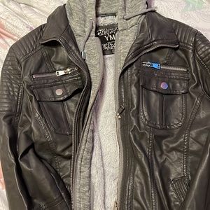 Leather jacket